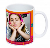 Фотокружка белая