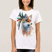 Фото на женской футболке